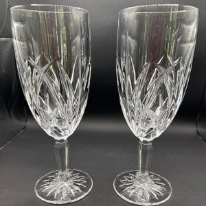 1990s Waterford Crystal Marquis Brookside Crystal Goblet